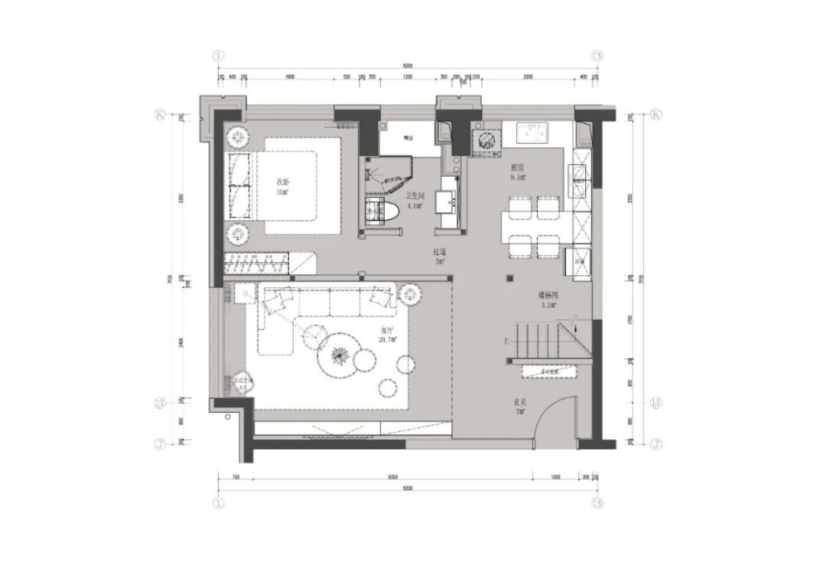 AIIDA-2022-50 ㎡ duplex apartment, out is prosperous, into is quiet- (29)