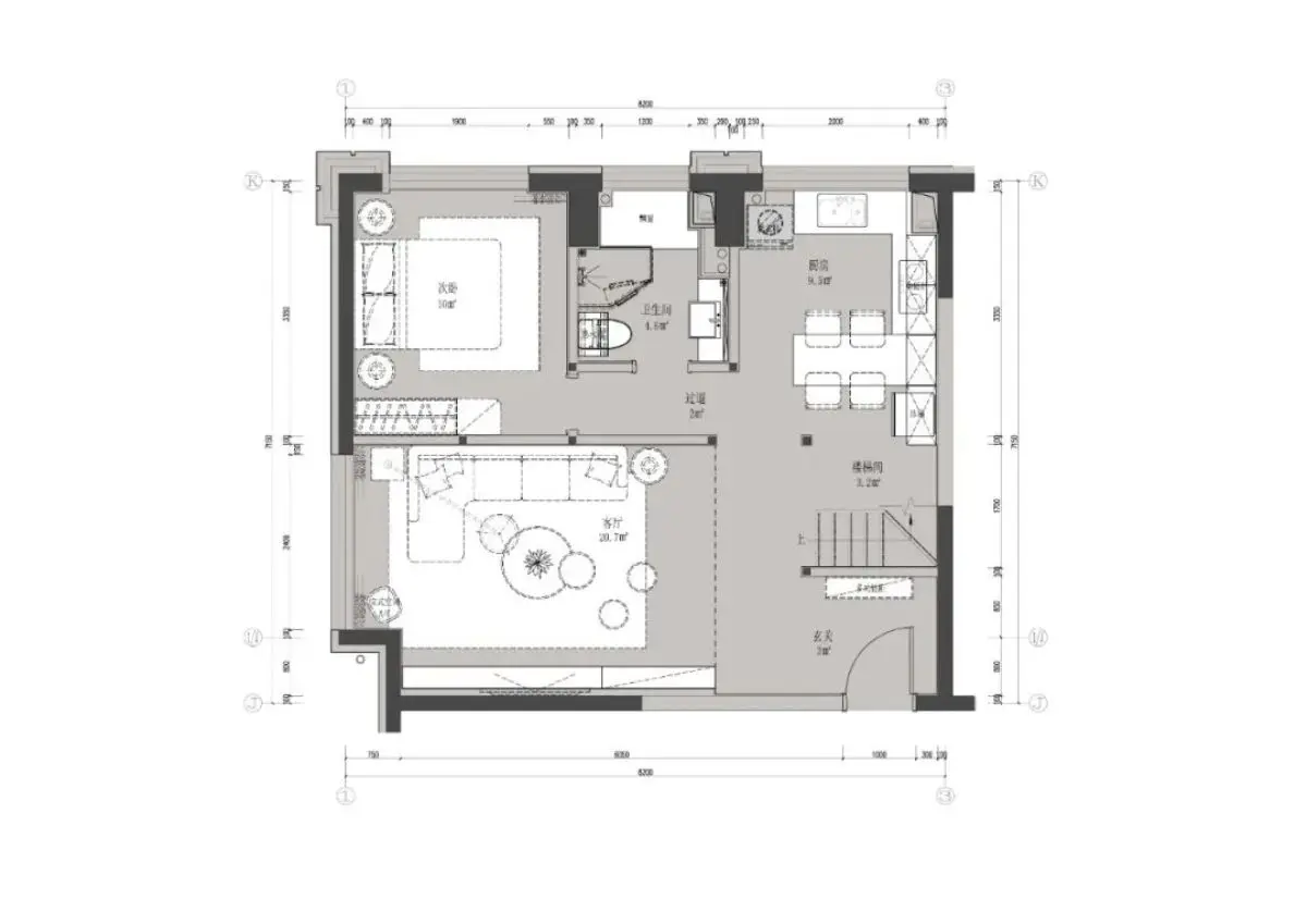 AIIDA-2022-50 ㎡ duplex apartment, out is prosperous, into is quiet- (29)