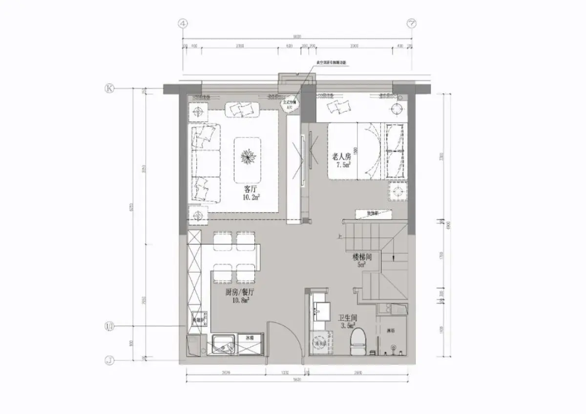 AIIDA-2022-60㎡ urban apartment- (26)