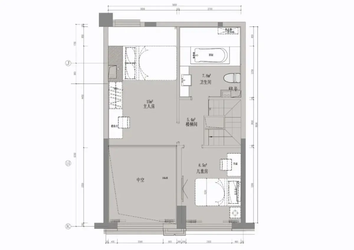 AIIDA-2022-60㎡ urban apartment- (27)