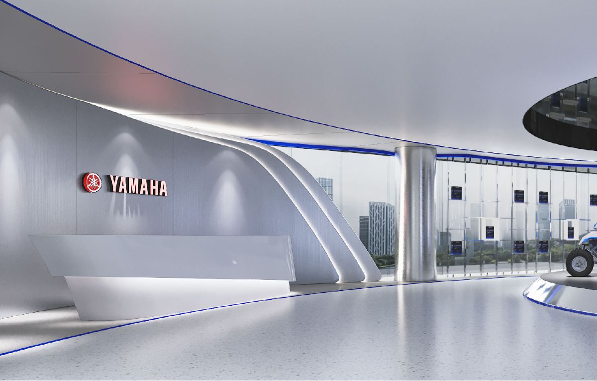 AIIDA-2022-Exhibition Hall of YAMAHA Shanghai Flag ( (7)